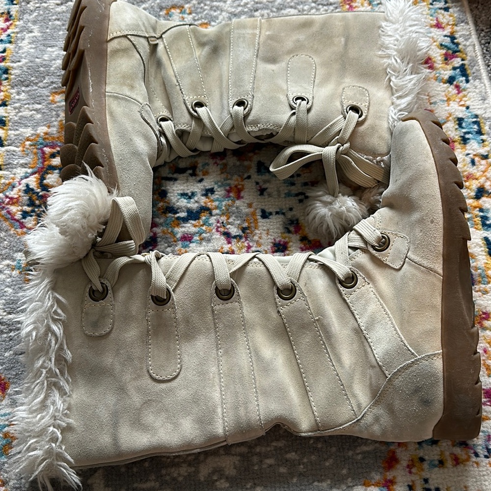 Waterproof/ long boats/ leather